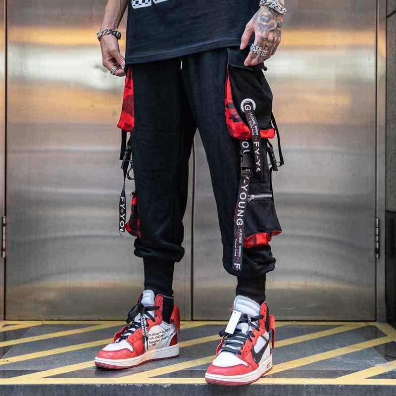 Street Hip-Hop Trendy Cargo trousers