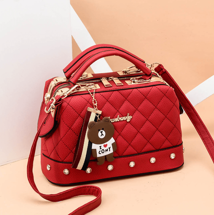 new single shoulder diagonal small bag Korean fashion handbag small square bag