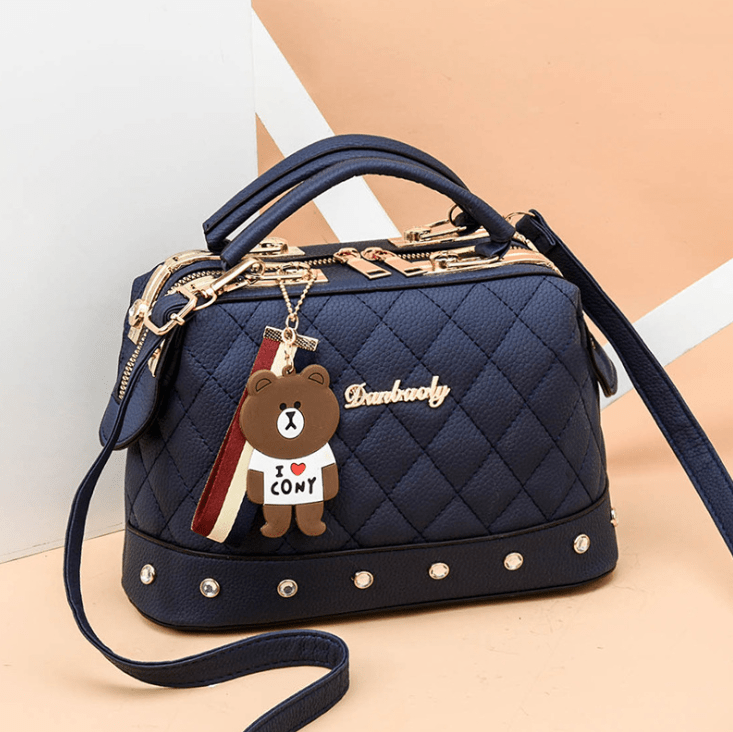 new single shoulder diagonal small bag Korean fashion handbag small square bag