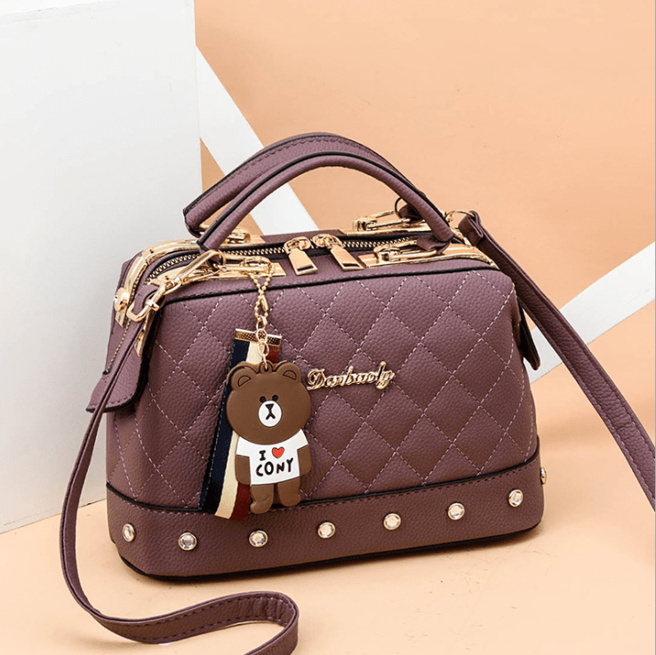 new single shoulder diagonal small bag Korean fashion handbag small square bag