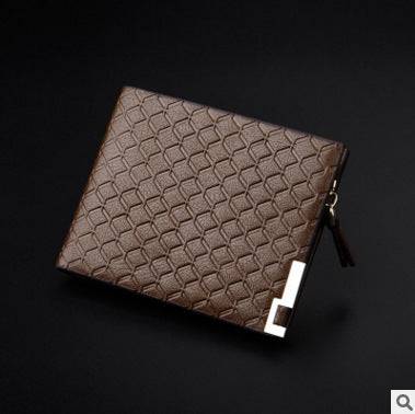 Men's Wallet Short Business Embossed