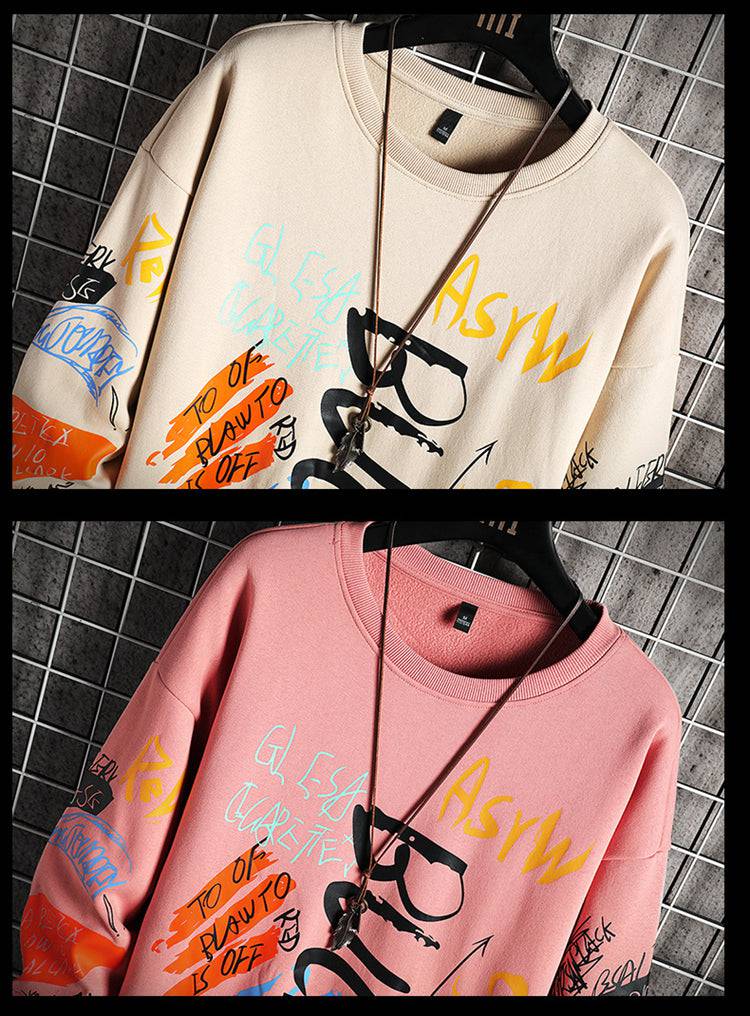 Graphic modern men sweatshirt