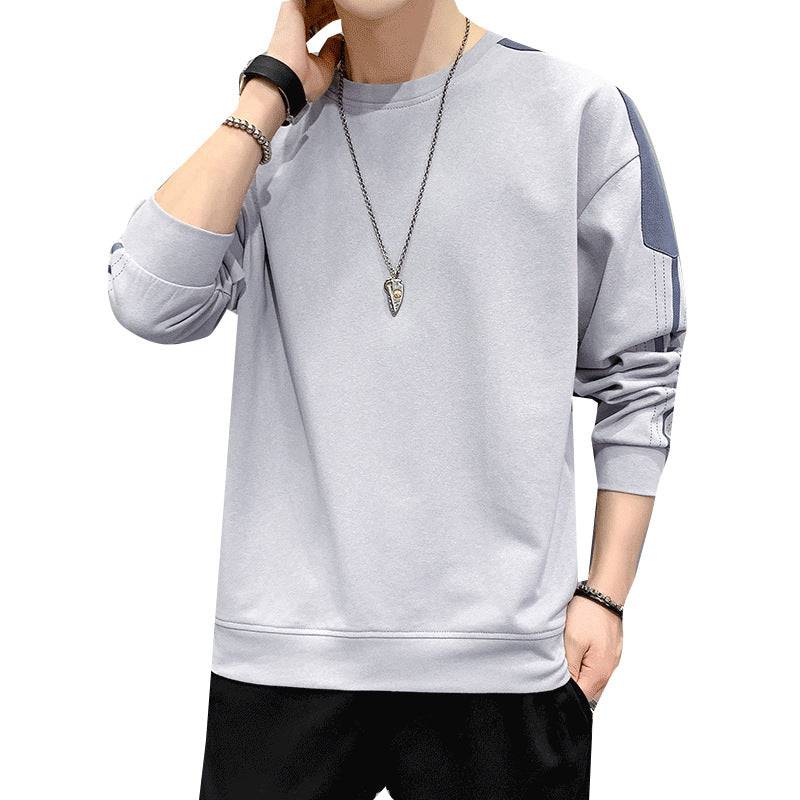 Men's Round Neck Casual Bottoming Shirt