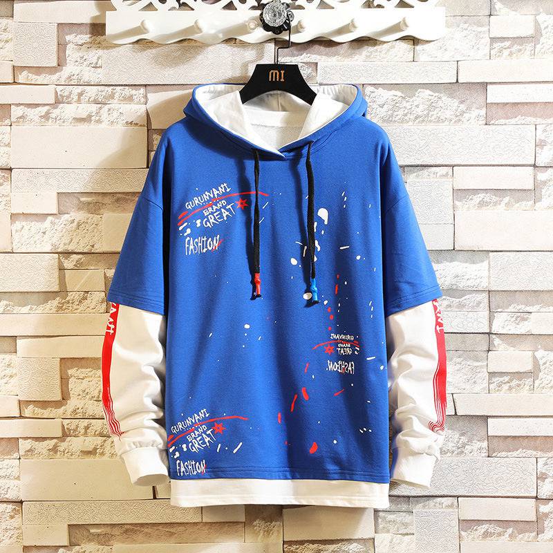 Hoodie printed sweatshirt