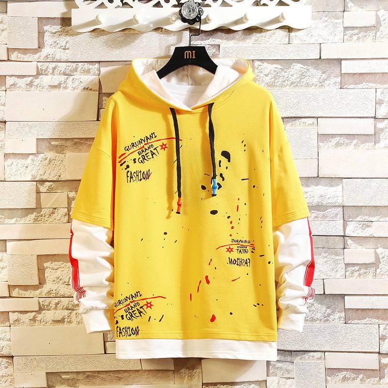 Hoodie printed sweatshirt