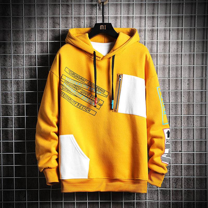 Men's hoodie printed sweatshirt