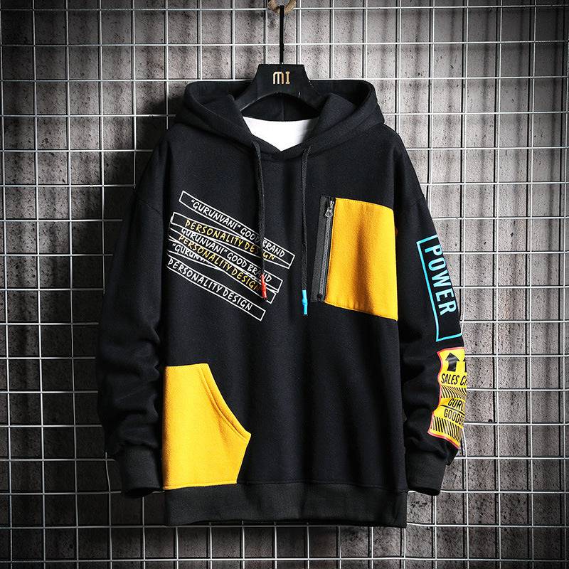 Men's hoodie printed sweatshirt