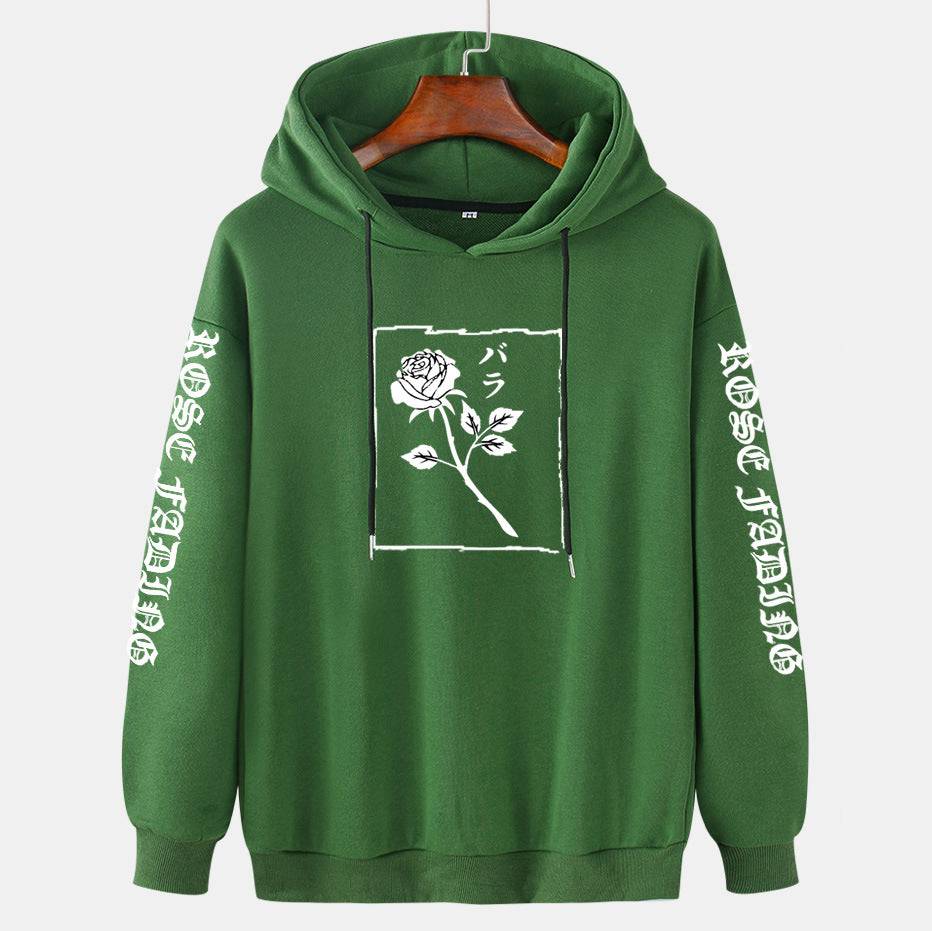 Men's flower art Hoodie