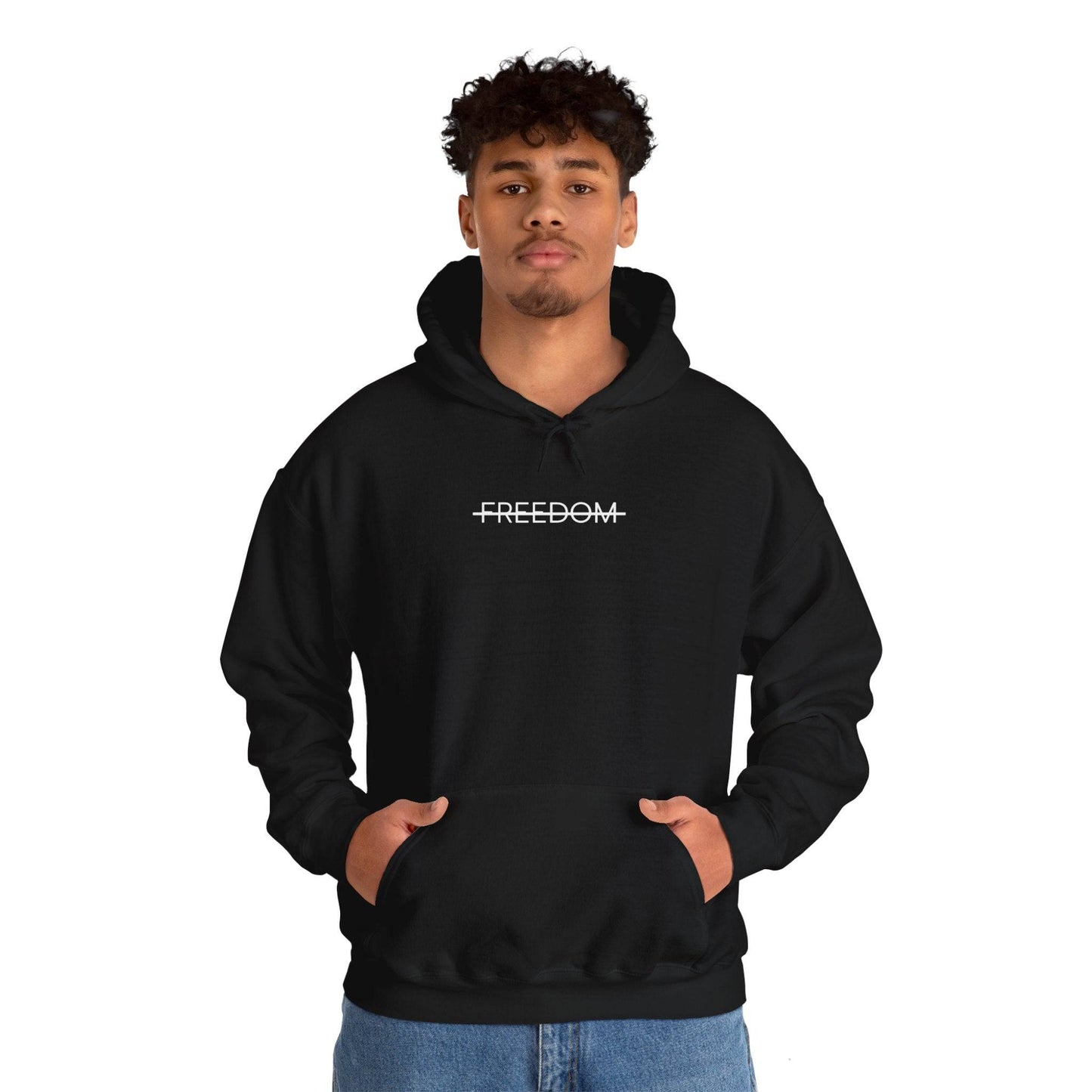 Statue flower freedom hoodie