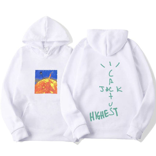 Hoodie print sun