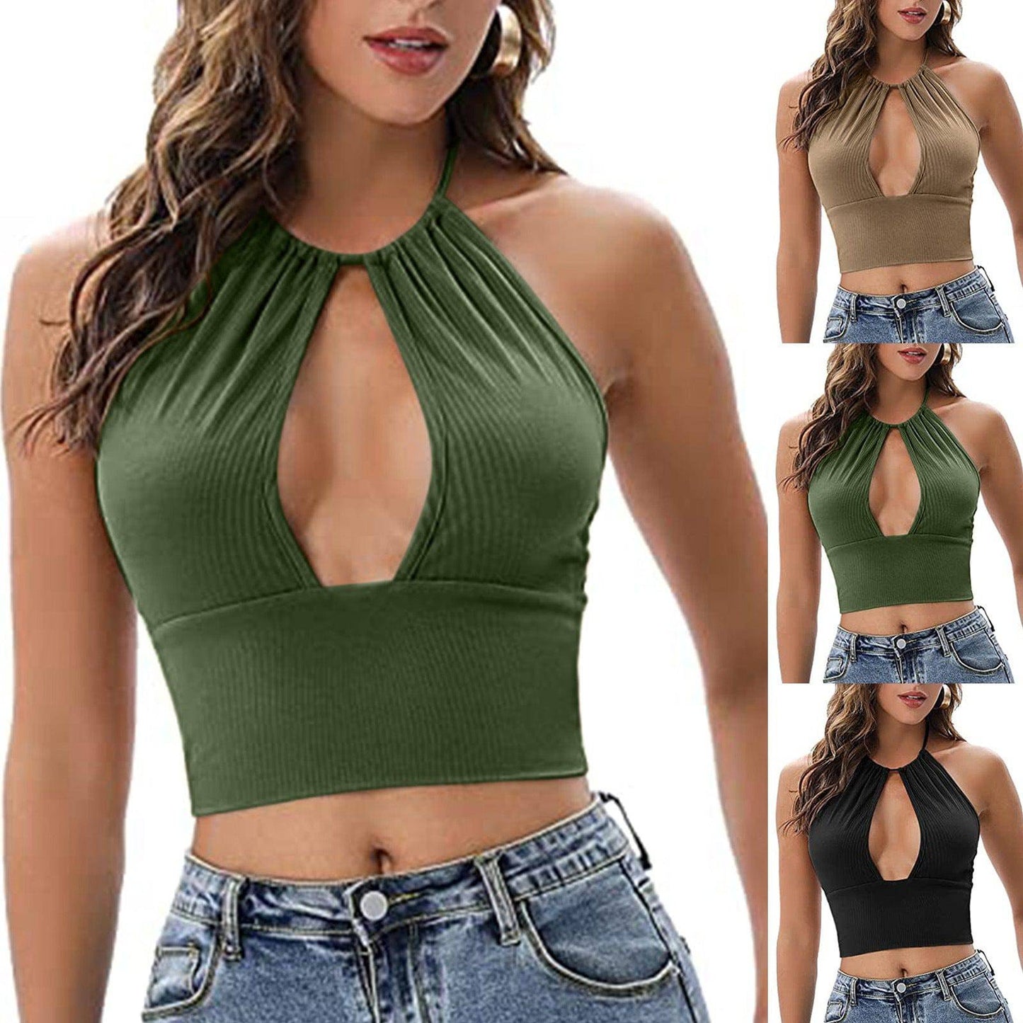 Camisole Halter Vest Women Summer top